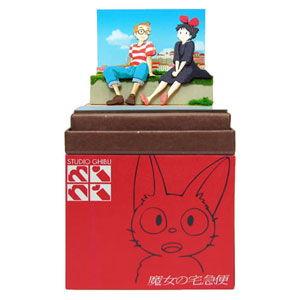 さんけい NONスケール みにちゅあーとキット スタジオジブリminiシリーズ トンボとキキ組立キット 