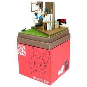 さんけい NONスケール みにちゅあーとキット スタジオジブリminiシリーズ ウルスラとキキ組立キット 