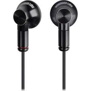 ノブナガラボ ダイナミックオープン型イヤホン(ブラック) NOBUNAGA 鶯 Uguisu NLN-UGS-BK 返品種別A