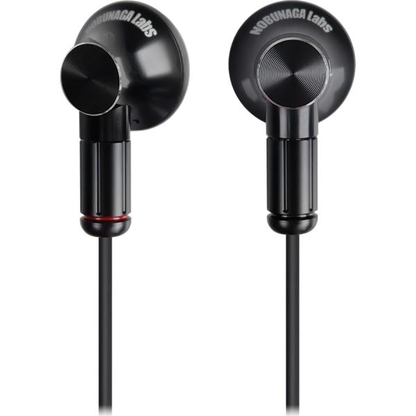 ノブナガラボ ダイナミックオープン型イヤホン(ブラック) NOBUNAGA 鶯 Uguisu NLN...