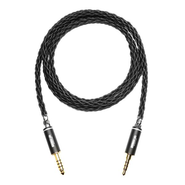 ノブナガラボ MDR-1A/ 100A用リケーブル(1.2m)(3.5mm4極⇔4.4mm5極バラン...
