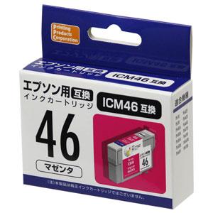 PPC エプソン用互換インク(マゼンタ) ICM46互換 PP-EIC46M 返品種別A｜joshin