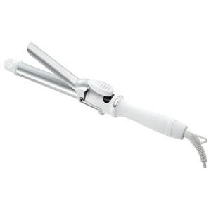 サロニア カールヘアアイロン(ホワイト)(25mm) SALONIA CERAMIC CURLING HAIR IRON WHITE 25mm SL-008SW 25mm 返品種別A｜joshin