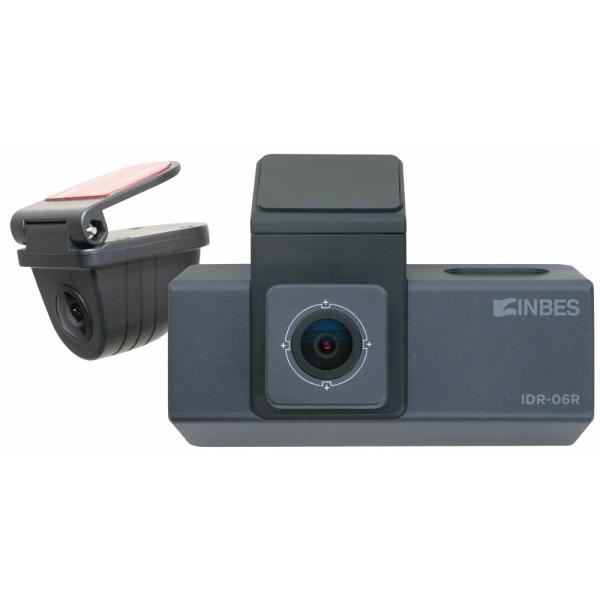 INBES 前後2カメラドライブレコーダー「IDR-06R」+microSDカードセット インベス ...