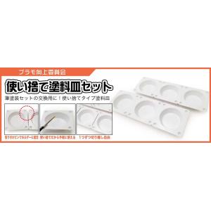 プラモ向上委員会 使い捨て塗料皿セット(24個入り)(PMKJ006)塗料皿 返品種別B