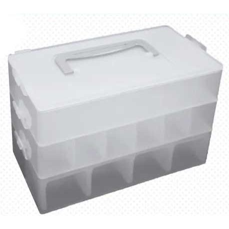 プラモ向上委員会 モデリングコンテナ054(クリアホワイト)(PMKJ016CL)工具箱 返品種別B