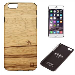 Man＆Wood iPhone6s/ 6用 天然木ケース ブラックフレーム(Terra) I4474I6 返品種別A｜joshin