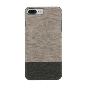 Man＆Wood iPhone 8 Plus/ 7 Plus用 天然木ケース Lattis ブラックフレーム I8082I7P 返品種別A｜joshin