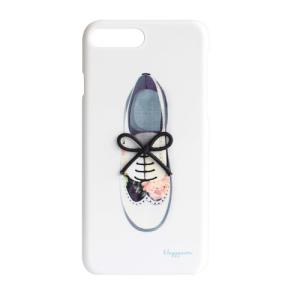 Happymori iPhone 8 Plus/ 7 Plus用 ケース フラワーシューバー(オックスフォード) Flower Shoe Bar HM8245I7P 返品種別A｜joshin