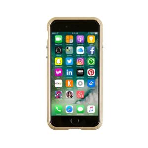 GAZE(ゲイズ) iPhone SE(第3世代/ 第2世代)/ 8/ 7用 アルミニウムバンパー Razor Fit(ゴールド) GZ9418I7 返品種別A｜joshin