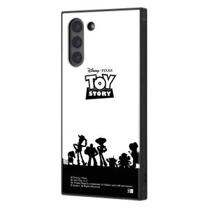 イングレム Galaxy S21 5G用耐衝撃ハイブリッドケース KAKU IQ-DGS21K3TB/ TY030
