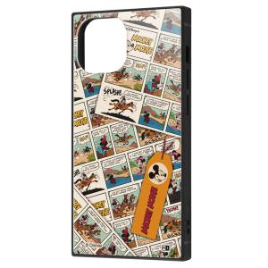 イングレム iPhone 13 mini用  耐衝撃ハイブリッドケース KAKU IQ-DP30K3TB/ MK010