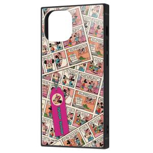 イングレム iPhone 13 mini用  耐衝撃ハイブリッドケース KAKU IQ-DP30K3TB/ MN011