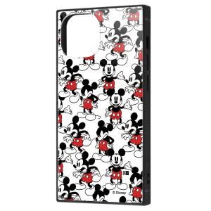イングレム iPhone 13 mini用  耐衝撃ハイブリッドケース KAKU IQ-DP30K3TB/ MKB1