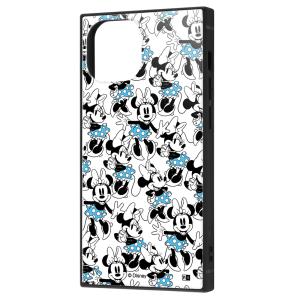 イングレム iPhone 13 mini用  耐衝撃ハイブリッドケース KAKU IQ-DP30K3TB/ MNB1