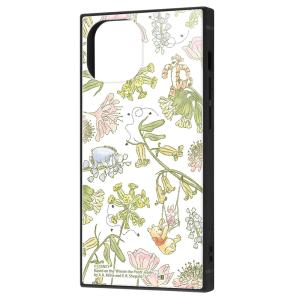 イングレム iPhone 13 mini用  耐衝撃ケース KAKU IQ-DP30K3TB/ PO034