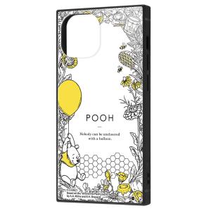 イングレム iPhone 13 mini用  耐衝撃ケース KAKU IQ-DP30K3TB/ PO035