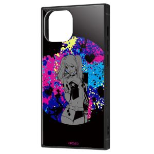 イングレム iPhone 13 mini用  耐衝撃ハイブリッドケース KAKU IQ-WP30K3TB/ BM4