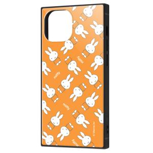 イングレム iPhone 13 mini用  耐衝撃ハイブリッドケース KAKU IQ-BP30K3TB/ MFB1