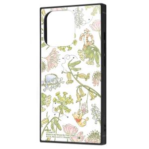 イングレム iPhone 13 Pro用  耐衝撃ハイブリッドケース KAKU IQ-DP32K3TB/ PO034