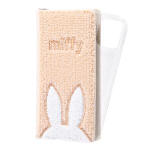イングレム iPhone 13 mini用  手帳型 FLEX CASE サガラ刺繍 INR-BP30FSG3/ MF2