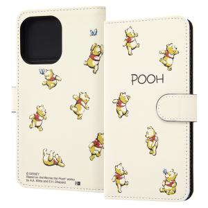イングレム iPhone 13 Pro用  手帳型アートケース マグネット IN-DP32MLC6/ PO018