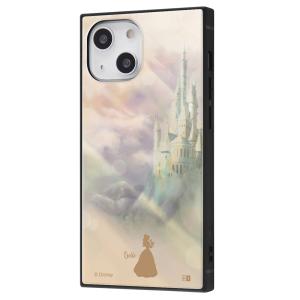 イングレム iPhone 13 mini用  耐衝撃ハイブリッドケース KAKU IQ-DP30K3TB/ BL6