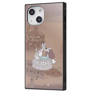 イングレム iPhone 13 mini用  耐衝撃ハイブリッドケース KAKU IQ-DP30K3TB/ WN1
