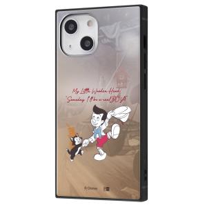 イングレム iPhone 13 mini用  耐衝撃ハイブリッドケース KAKU IQ-DP30K3TB/ PC1