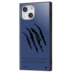 イングレム iPhone 13 mini用  耐衝撃ハイブリッドケース KAKU IQ-DMP30K3TB/ BKP1