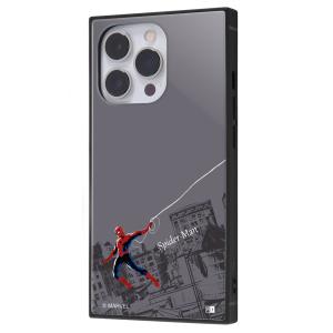 イングレム iPhone 13 Pro用  耐衝撃ハイブリッドケース KAKU IQ-DMP32K3TB/ SPM2