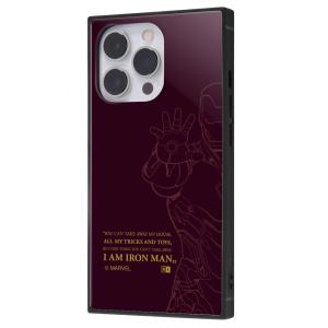 イングレム iPhone 13 Pro用  耐衝撃ハイブリッドケース KAKU IQ-DMP32K3TB/ IRM2