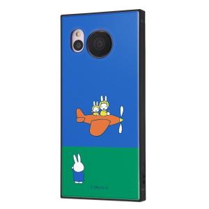 イングレム AQUOS sense7用  耐衝撃ハイブリッドケース KAKU IQ-BAQM1K3TB/ MF52