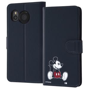 イングレム AQUOS sense7用  手帳型ケースマグネット IJ-DAQM1ELC1DN/ MK16