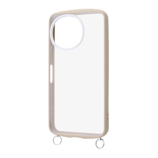 レイアウト AQUOS sense9用 Like standard Puffull 耐衝撃 ストラッ...