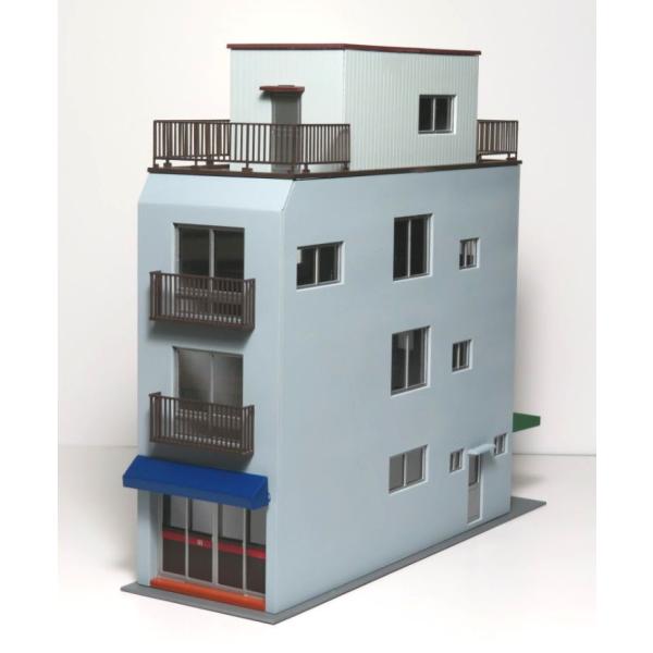 IORI工房 (HO) 1/ 80 No.406 下町のビルB ペーパーキット 返品種別B