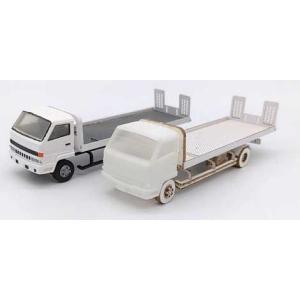 DD-MODELS 1/64 三菱ふそう FV 積載車 トラック レッド/ホワイト
