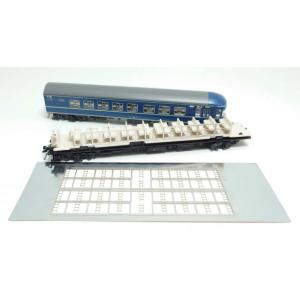 甲府モデル (N) 6-62 ナハネ20・ナハネフ22・23 ハシゴ(KATO用 4両分入) ペーパ...