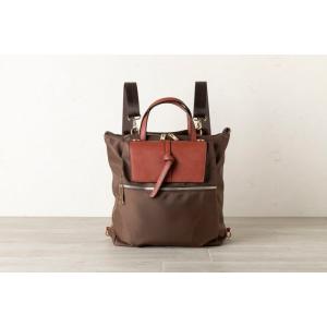 イマイバッグ レディース 3WAYバッグ QUAY 撥水ナイロンリュック IMI-99385-CHO