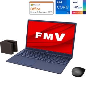 富士通 15.6型ノートパソコン FMV LIFEBOOK TH77/ E3 - インディゴブルー Microsoft Office Home ＆ Business 2019 FMVT77E3L