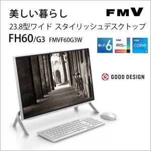富士通 23.8型デスクトップパソコン FMV ESPRIMO FH60/ G3 デスクトップPC FMVF60G3W