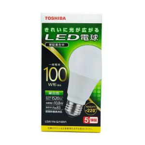 東芝 LED電球 一般電球形 1520lm(昼白色相当) TOSHIBA LDA11N-G/ 100V1 返品種別A｜joshin