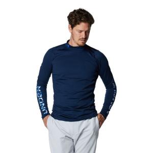 アンダーアーマー コールドギア フィッティド ロングスリーブ モック シャツ UNDER ARMOUR COLDGEAR 1375336-408-XL