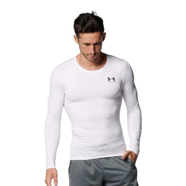 アンダーアーマー コールドギアアーマー クルーシャツ(White・サイズ：XL) 返品種別A