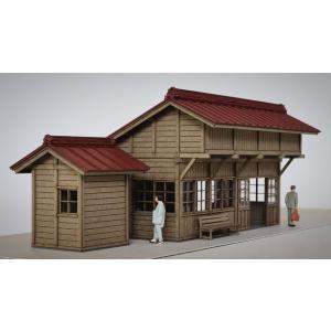 梅桜堂 ST-029-80C 無人駅A(1/ 80スケール) 返品種別B