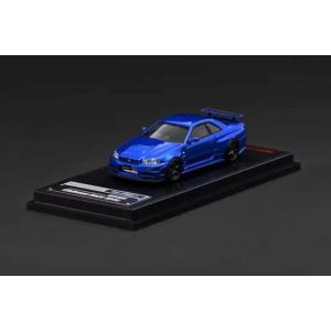 イグニッションモデル1/64　SKYLINE　R34 GT-R V−SpecⅡ イグニッションモデル 1/64 日産 スカイライン GT-R V-specII (R34