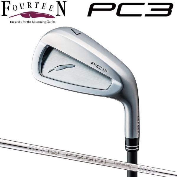 フォーティーン New PC-3 アイアン #6 フレックス：R ／お届け：約1週間／ 返品種別A