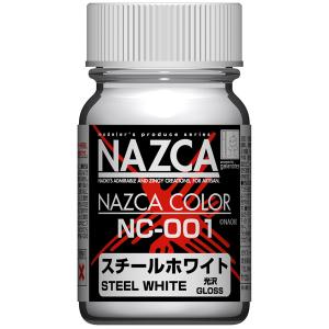 ガイアノーツ NAZCAカラー NC-001 スチールホワイト(30716)塗料 返品種別B｜joshin