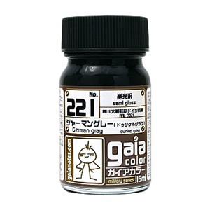 ガイアカラー12本セット ガイアノーツ ガイアカラー 221 ジャーマングレー(ドゥンケルグラウ