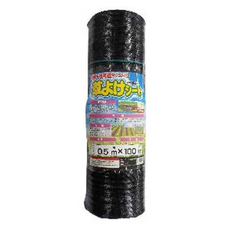 シンセイ 草よけシート(ブラック・幅0.5m×長さ100m) 36298 返品種別B